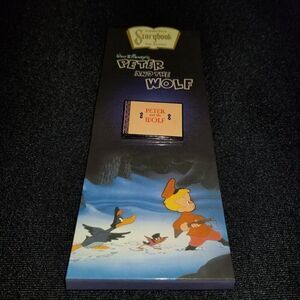 Disney Catalog Pin Peter and the Wolf Hinged Storybook series 2002 14356 Vintage